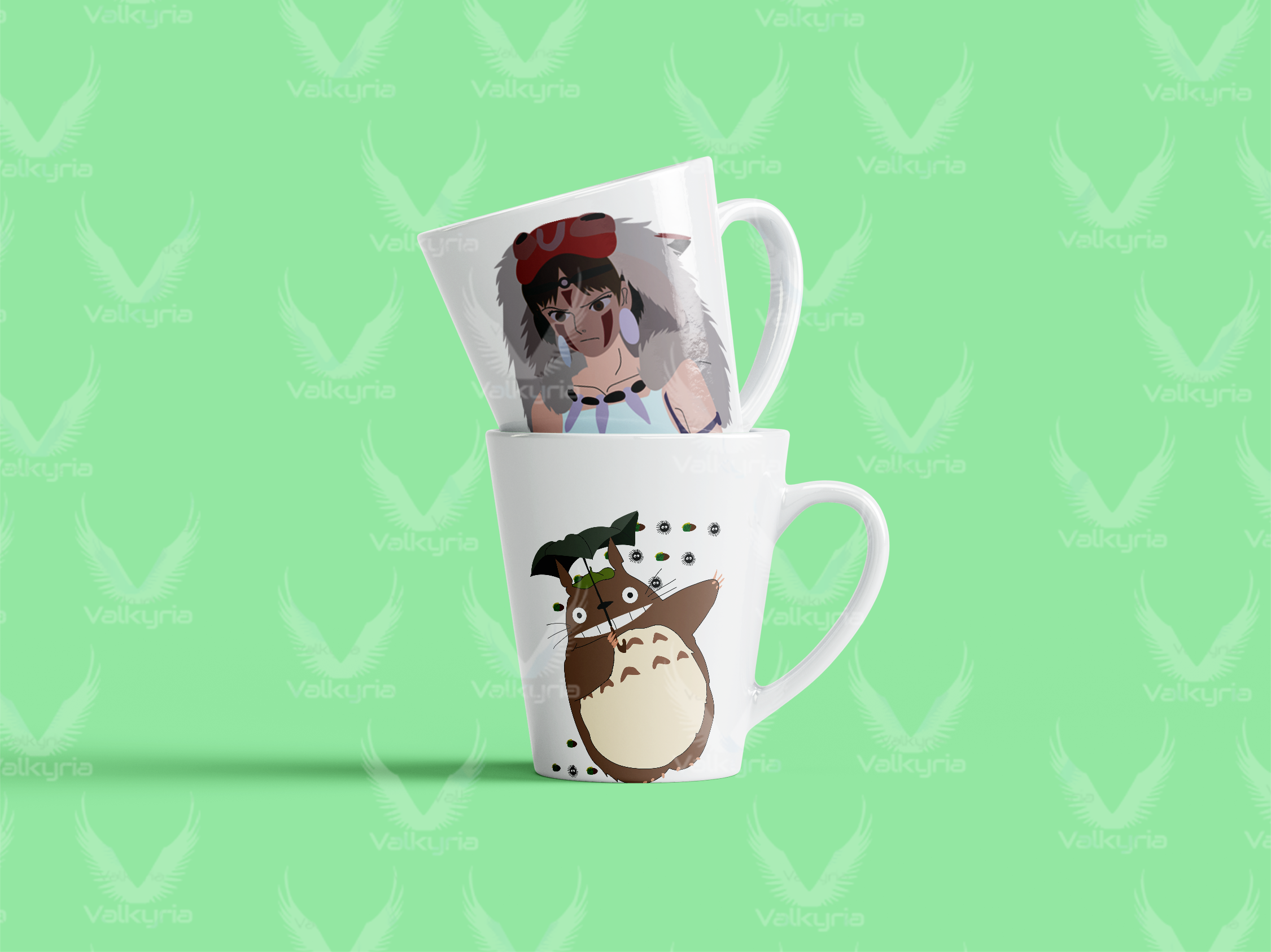 mug totoro y mononke